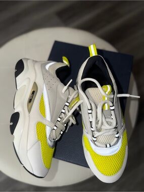Authentic Dior Men’s B22 Chunky Sneakers